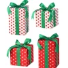 Regency International Regency 5" or 8" Red and White Polka Dot Gift Box Christmas Decoration Online