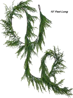 Regency International Regency 15' Real Feel Norfolk Pine Christmas Garland MTX70599