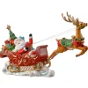 Regency International Regency 16" Santa with Flying Reindeer Christmas Decoration MTX71077 Online