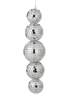 Regency International Regency 9" Silver Mirror Disco Ball Christmas Ornament MTX74024 Hot