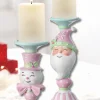 Regency International Regency Candy Snowman or Santa Candle Stand Christmas Candle Holder Discount