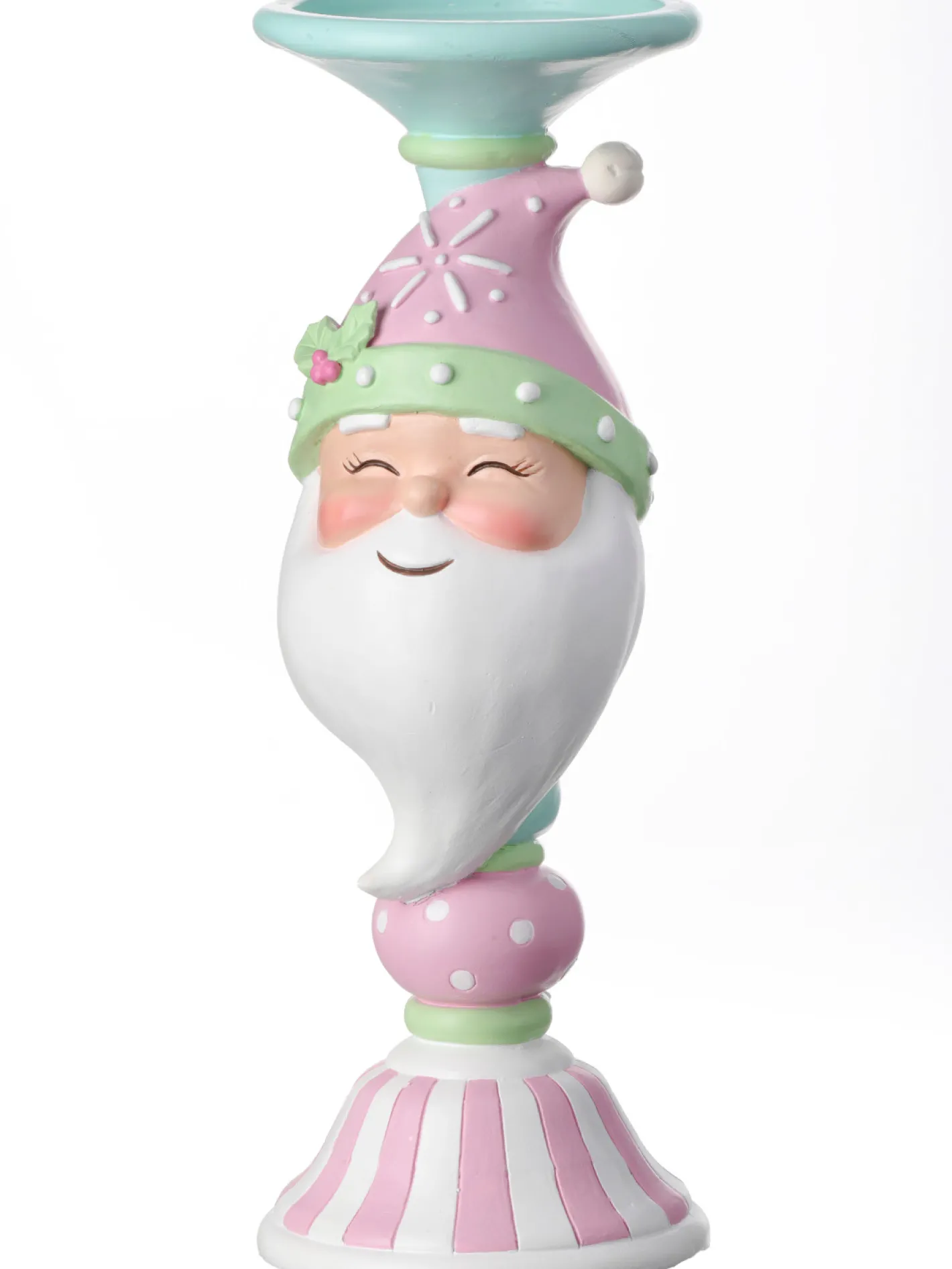 Regency International Regency Candy Snowman or Santa Candle Stand Christmas Candle Holder Discount