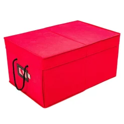 Santas Bags Santa's Bags Red 3 Tray Ornament Storage Drawer with Lid SB-10452-RED Online