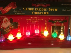 Shiny Brite Holiday Splendor Bubble Bright Light Candolier 4027850 Hot