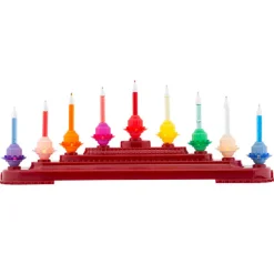 Shiny Brite Holiday Splendor Bubble Bright Light Candolier 4027850 Hot