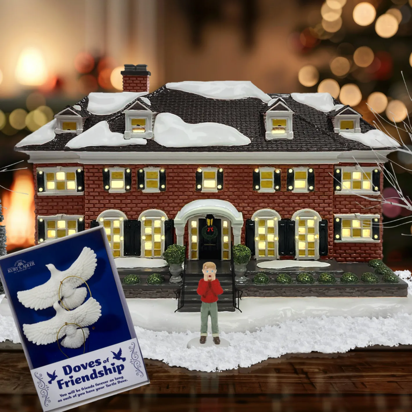 Department 56 The Home Alone Gift Set with Turtle Dove Ornaments Sale