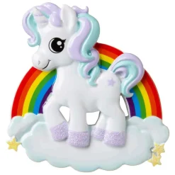 Polar X Unicorn Personalized Christmas Ornament OR1652 Online