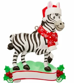 Polar X Zebra Personalized Christmas Ornament OR1850-Z New